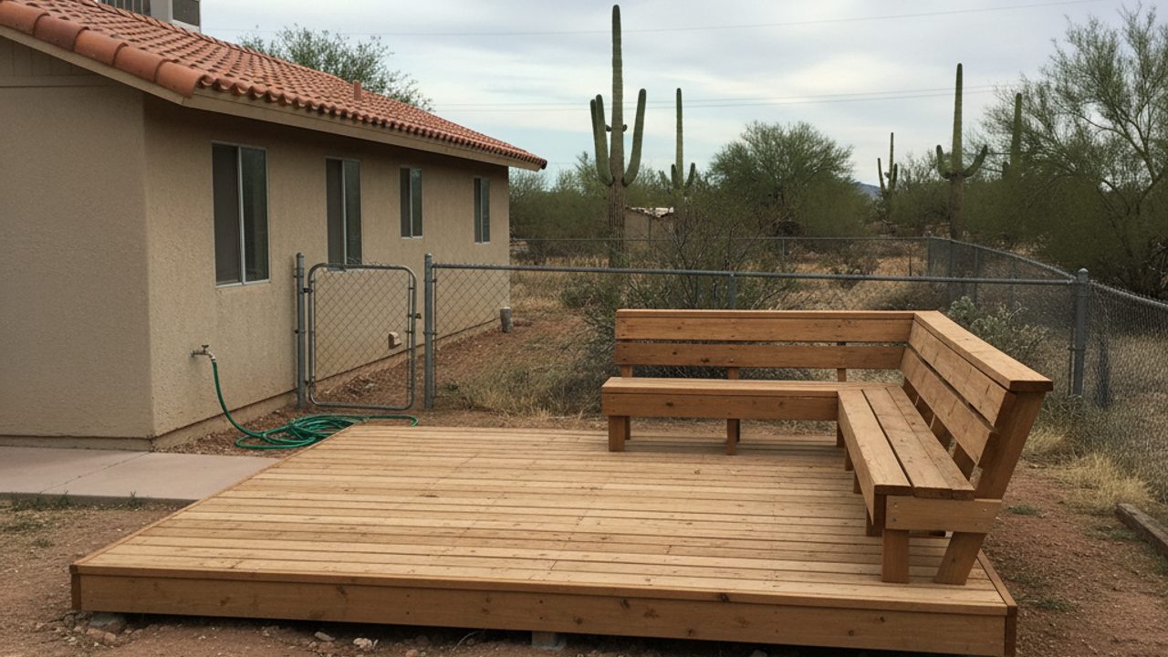 Deck Inspections completed by Marana Deck Co in Picture Rocks, AZ