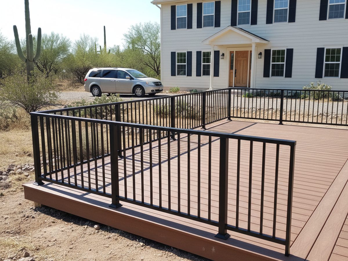 Deck Repair completed by Marana Deck Co in Corona de Tucson, AZ